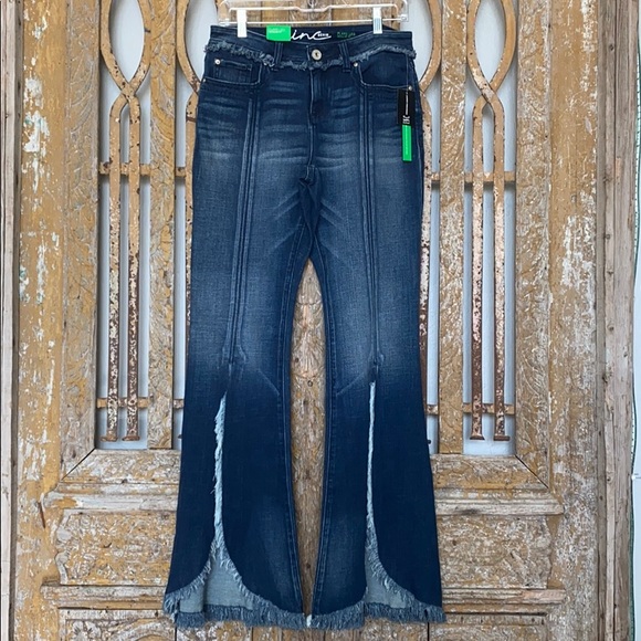 INC International Concepts Denim - INTERNATIONAL CONCEPTS FLARE LEG JEANS HOBO 6 NEW